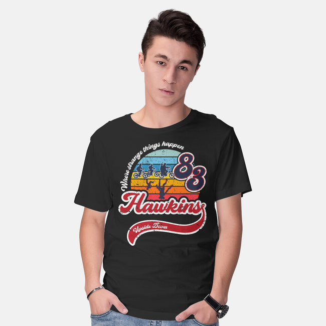 Strange Things Happen-mens basic tee-DrMonekers