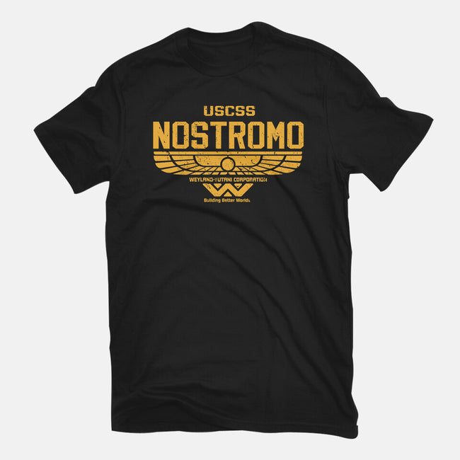 Nostromo Corporation-mens basic tee-DrMonekers