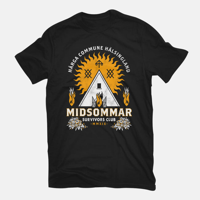 Midsommar Survival Club-mens basic tee-Nemons