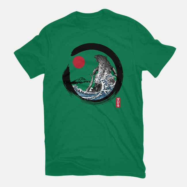 Enso Kaiju-mens basic tee-DrMonekers