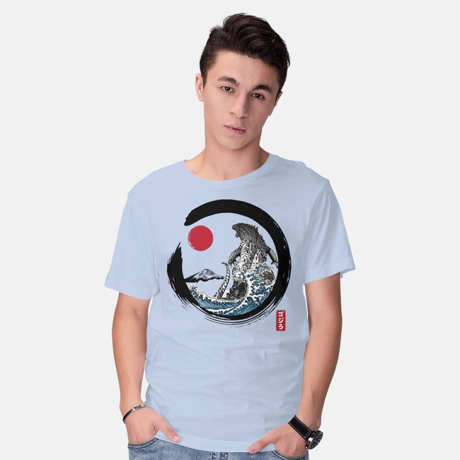 Enso Kaiju-mens basic tee-DrMonekers