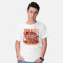 Anime Ramen Shop-mens basic tee-eduely