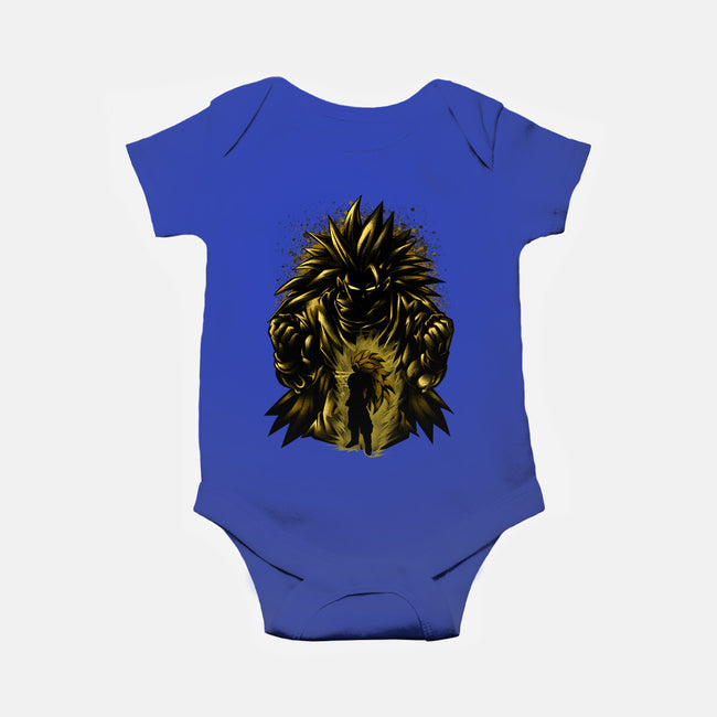 Super SSJ3-baby basic onesie-hypertwenty