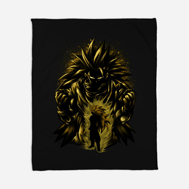 Super SSJ3-none fleece blanket-hypertwenty