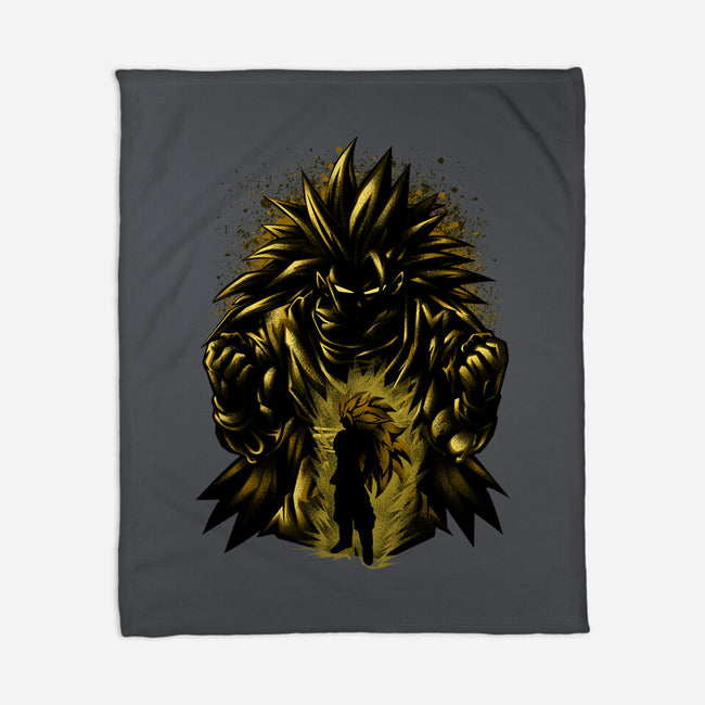 Super SSJ3-none fleece blanket-hypertwenty