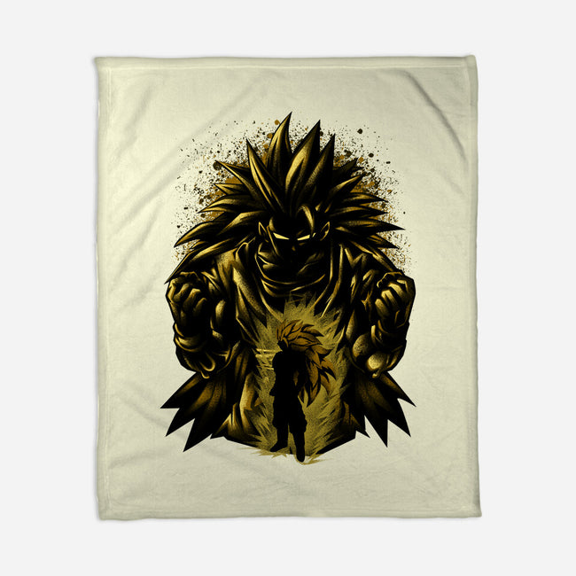 Super SSJ3-none fleece blanket-hypertwenty