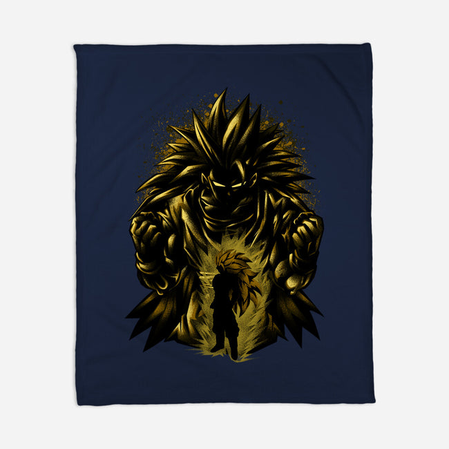 Super SSJ3-none fleece blanket-hypertwenty