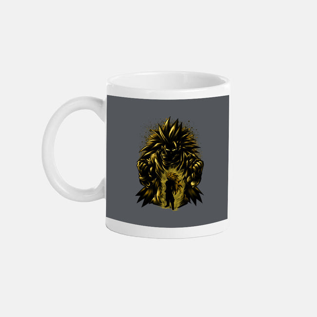 Super SSJ3-none glossy mug-hypertwenty