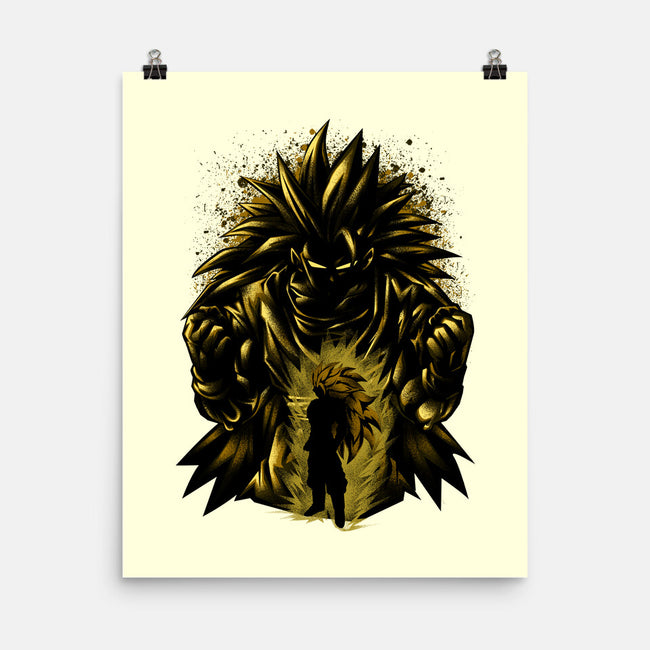 Super SSJ3-none matte poster-hypertwenty