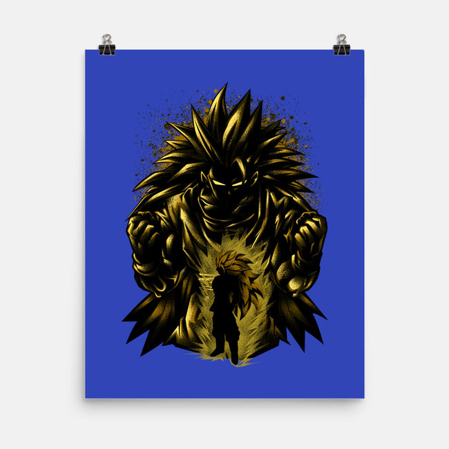 Super SSJ3-none matte poster-hypertwenty