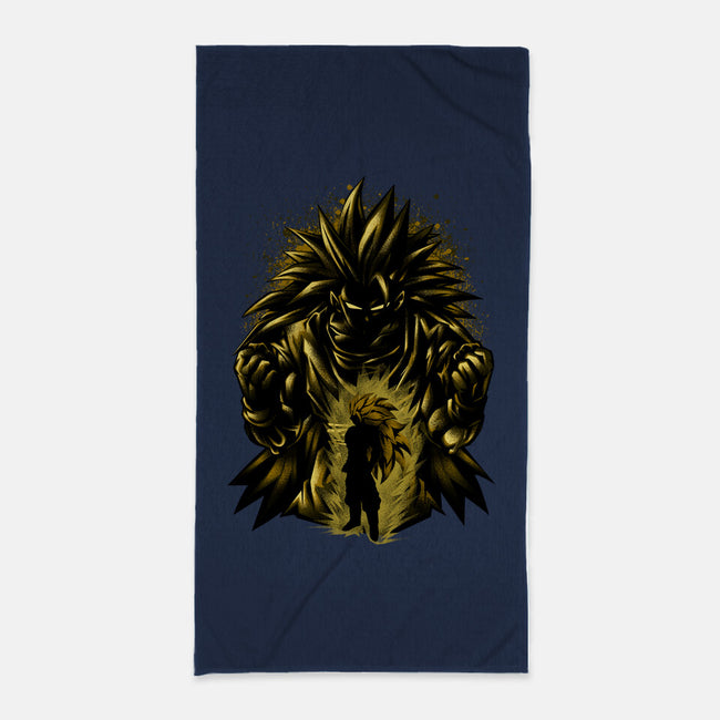 Super SSJ3-none beach towel-hypertwenty