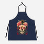 Geisha Calavera-unisex kitchen apron-NemiMakeit