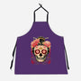 Geisha Calavera-unisex kitchen apron-NemiMakeit