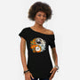 Halloween Duo-womens off shoulder tee-Vallina84