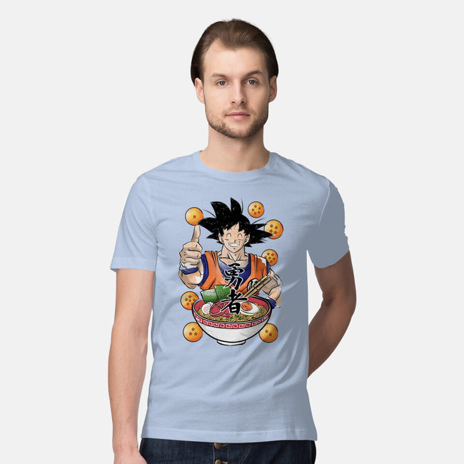 Saiyan Ramen-mens premium tee-DrMonekers