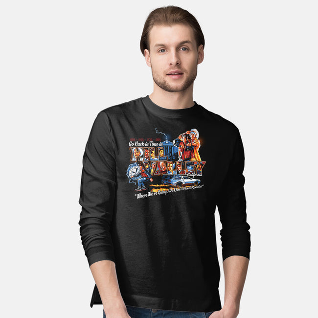 Go Back In Time-mens long sleeved tee-goodidearyan