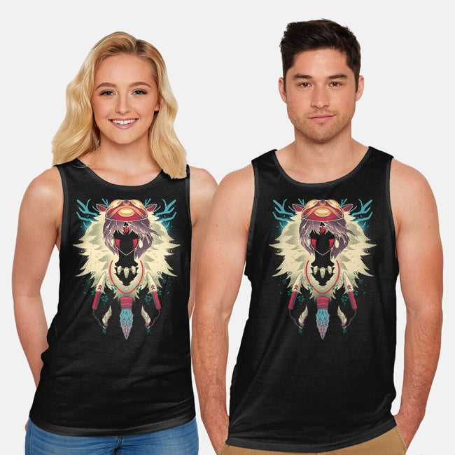 Pretty Hunter-unisex basic tank-RamenBoy