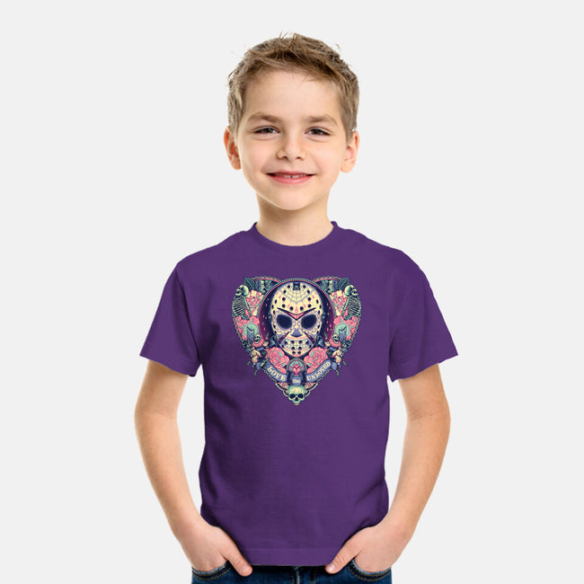 The Lovely Camper-youth basic tee-glitchygorilla