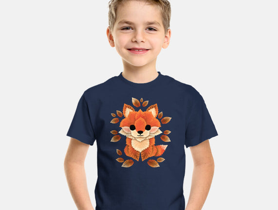 Little Fox Of Leaves