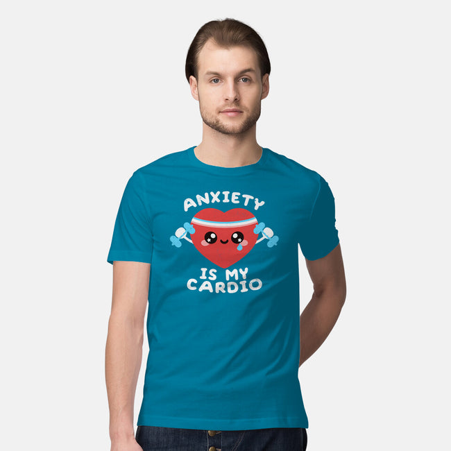 Anxiety Is My Cardio-mens premium tee-NemiMakeit