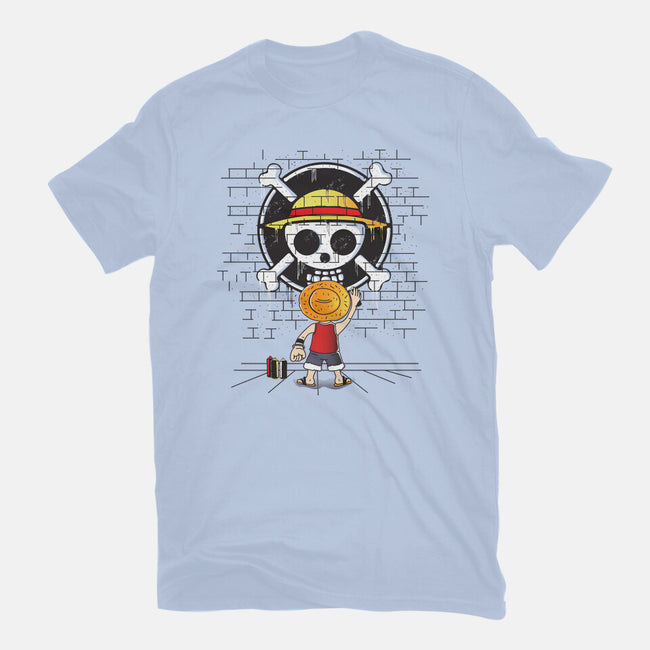 The Pirate's Logo-mens premium tee-turborat14