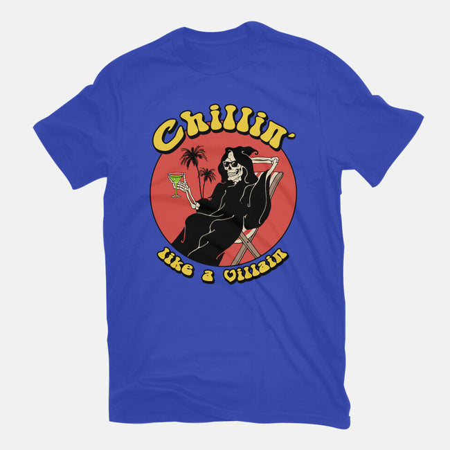 Chillin' Like A Villain-mens premium tee-vp021