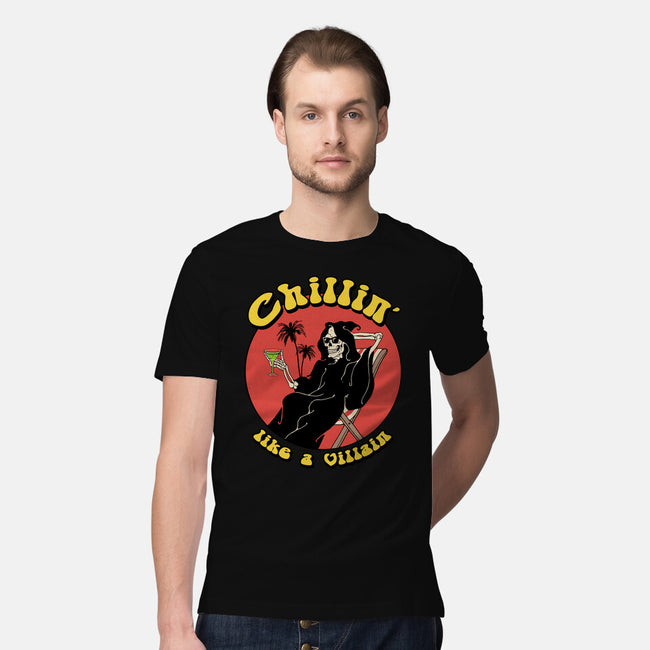 Chillin' Like A Villain-mens premium tee-vp021