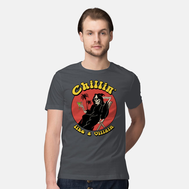 Chillin' Like A Villain-mens premium tee-vp021