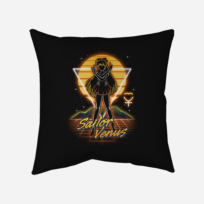 Retro Venus Guardian-none removable cover throw pillow-Olipop