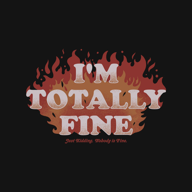 I'm Totally Fine-mens premium tee-eduely