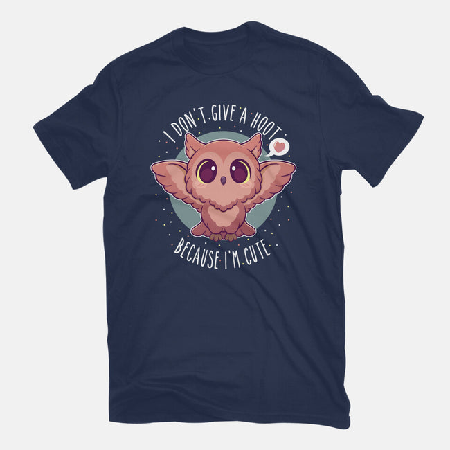 Hoot I'm Cute-mens premium tee-glassstaff