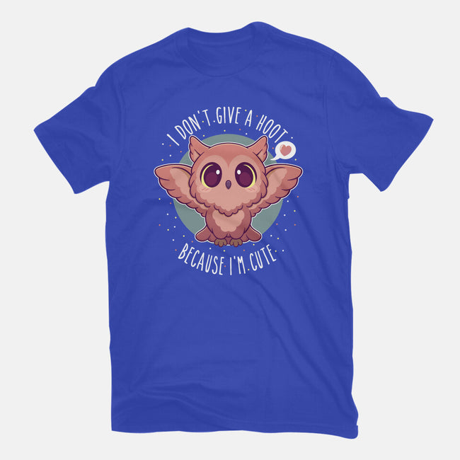 Hoot I'm Cute-mens premium tee-glassstaff