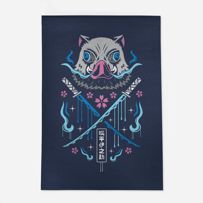 Beast Breathing Swordsman-none outdoor rug-Logozaste