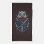 Beast Breathing Swordsman-none beach towel-Logozaste