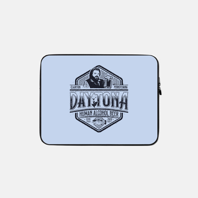 Daytona Beer-none zippered laptop sleeve-teesgeex