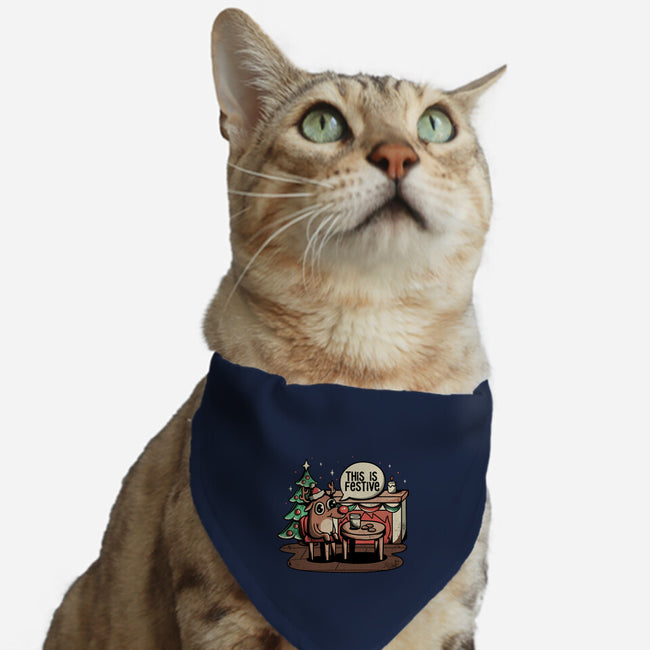 This Is Festive-cat adjustable pet collar-eduely