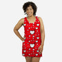 Heartstruck-womens all over print racerback dress-bradleyheal