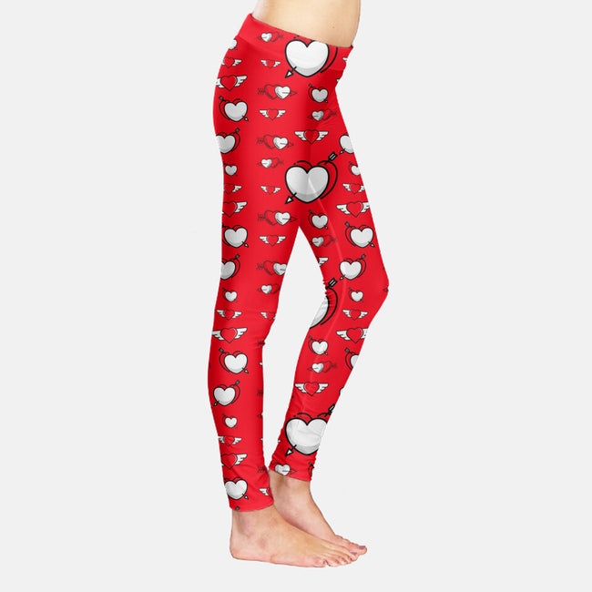 Heartstruck-womens all over print full length leggings-bradleyheal