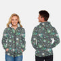 Springtime Spirits-unisex all over print zip-up sweatshirt-Kat_Haynes