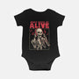 Music Keeps Me Alive-baby basic onesie-eduely