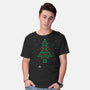 Christmas In Space-mens basic tee-Rogelio