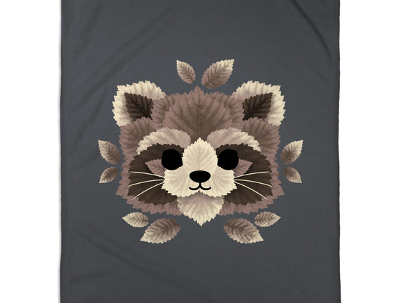 Raccoon Of Leaves