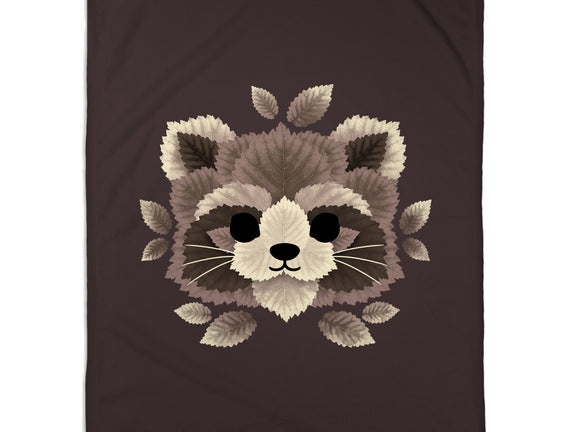 Raccoon Of Leaves