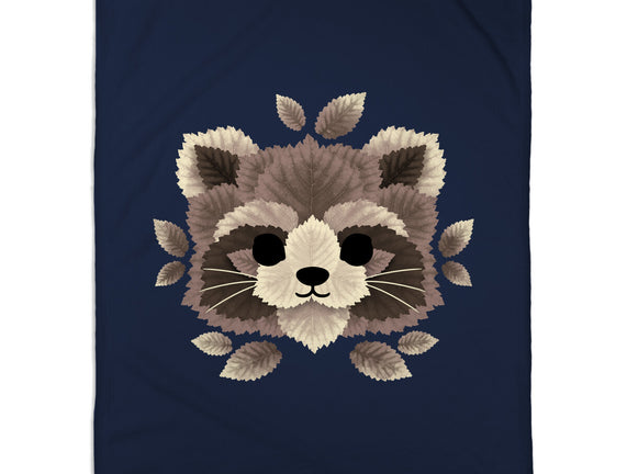 Raccoon Of Leaves