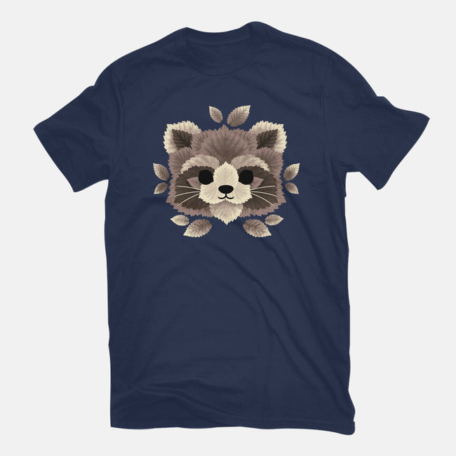 Raccoon Of Leaves-mens premium tee-NemiMakeit