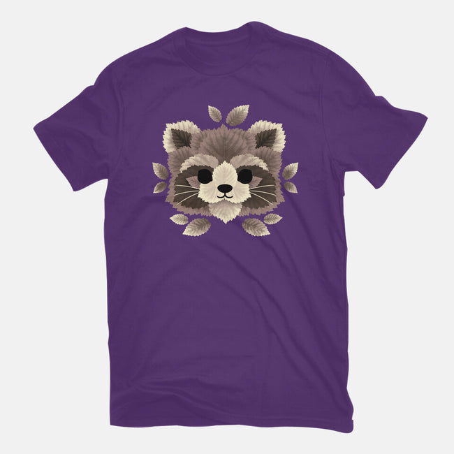 Raccoon Of Leaves-mens premium tee-NemiMakeit