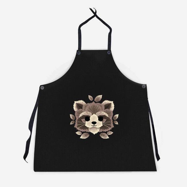 Raccoon Of Leaves-unisex kitchen apron-NemiMakeit