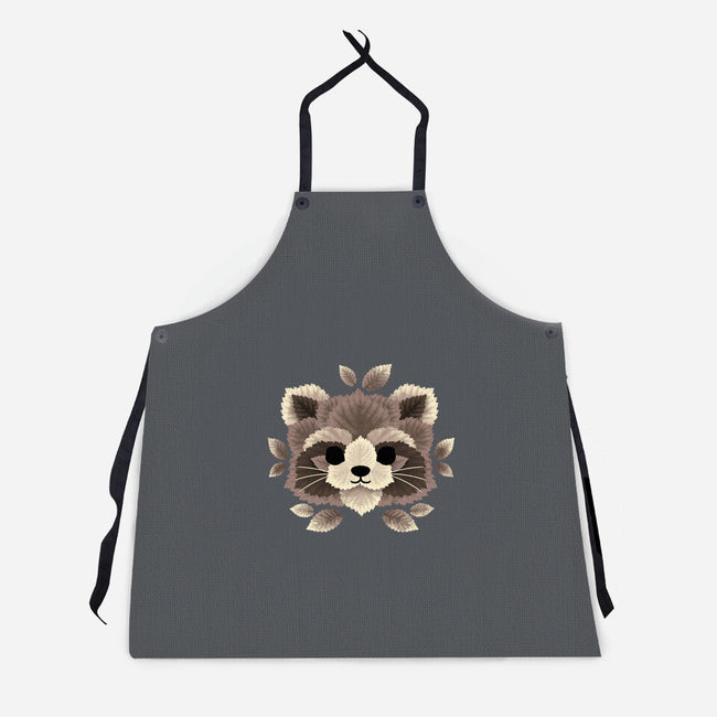 Raccoon Of Leaves-unisex kitchen apron-NemiMakeit