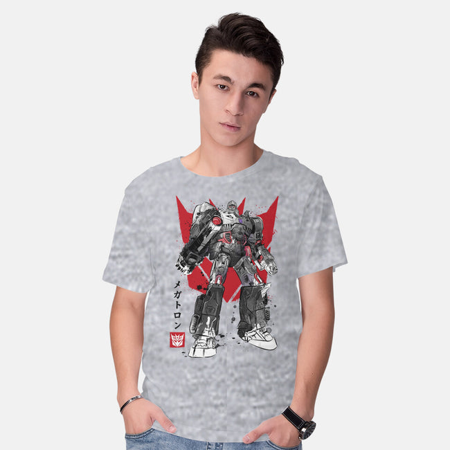 Destruction Sumi-E-mens basic tee-DrMonekers