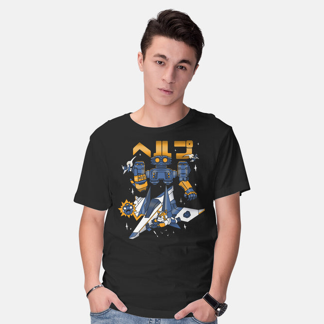 Space Troubles-mens basic tee-estudiofitas